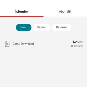 Yanlışlıkla Abone Olduğum Vodafone Servisi ve İade Talebim