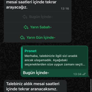 Pronet İptal İşlemlerimi Başlatmıyor Ve Faturalandırmaya Devam Ediyor