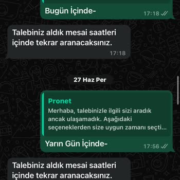 Pronet İptal İşlemlerimi Başlatmıyor Ve Faturalandırmaya Devam Ediyor