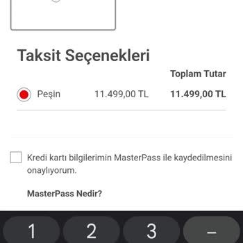 D&R Dr. Taksit Yapmıyor