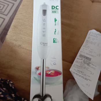 Kiwi Home Kiwi El Blenderinin Kısa Ömürlü Kullanım Sorunu