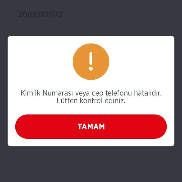 Ziraat Bankası Mobil Bankacılık Giriş Hatası