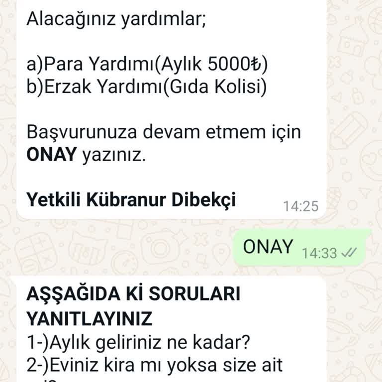 Burs Vaadiyle Dolandırıcılık 1 Eylül Vakfından Burs İsteği