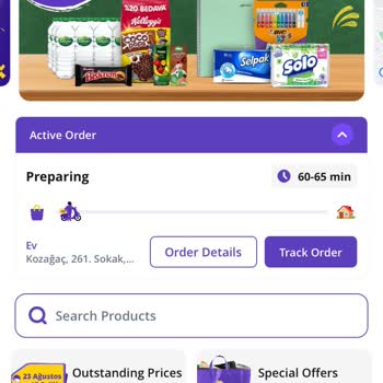 Getir Sipariş Uzun Süreli Gecikme