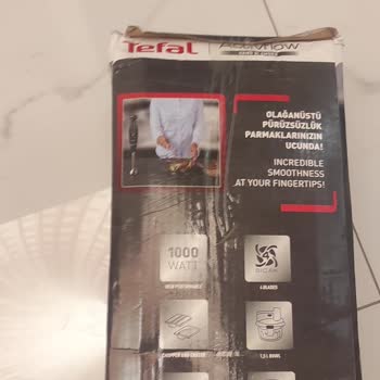 Tefal Amazon Türkiye'den Aldığım Ürün Kırık Çıktı Ve İade Sorunu Yaşıyorum