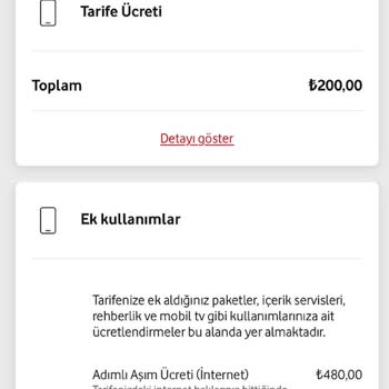 Faturama Yansıtılan Ek Ücretler Hakkında Bilgilendirme Eksikliği