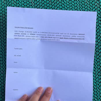 Nescafe Express Çekilişinde Kazandığım Apple Watch'u Alamıyorum