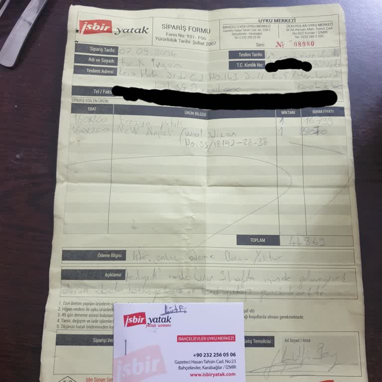 İşbir Mağaza'sının İçime Sinmeyen Malı Bana Satmaya Çalışması