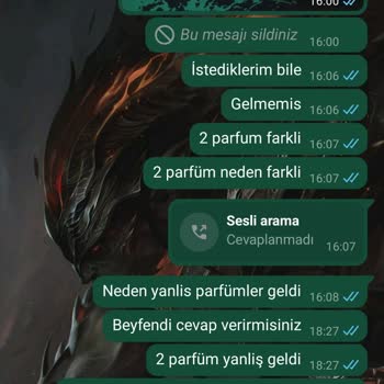 Koku Port Yanlış Parfüm Gönderimi Ve İade Sorunu