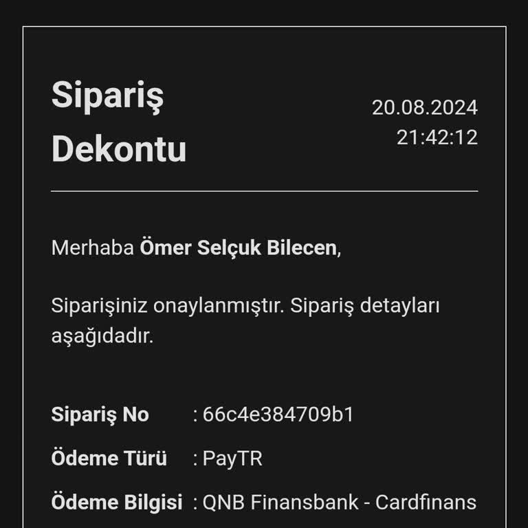 Rüzgar Botanik Siparişim Gelmedi Ve Mesajlarıma Cevap Alamadım