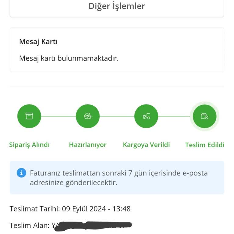 Çiçek Sepeti İlgisizliği