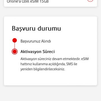 Vodafone Aktivasyon Sürecinde 10 Günlük Gecikme ve İletişim Sorunu