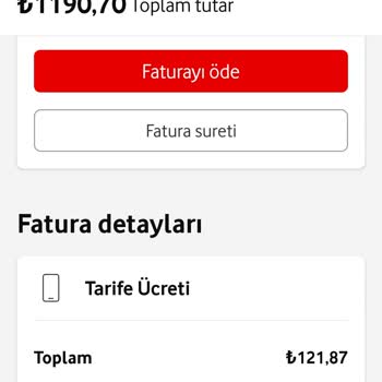 Vodafone'dan Habersiz Üyelik ve Yüksek Fatura Şoku