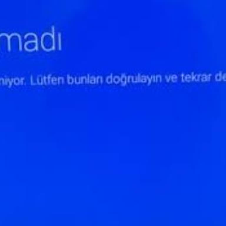 Philips TV'de Gmail Hesabına Erişim Sorunu