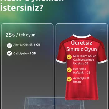 Turkcell Gol At Kazan Uygulamasında İnternet Sorunu