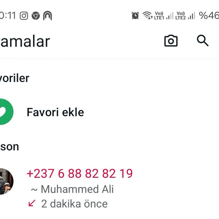 WhatsApp Kamerun Rahatsız Edici Telefon