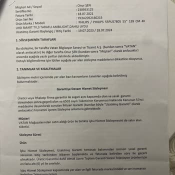 PHILIPS TV 55PUS7805 Ekran Yansıtma