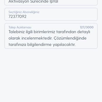 Superonline Başvuru İptalimi Gerçekleştirmiyor