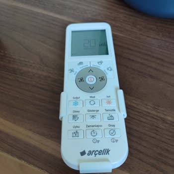 Klimanın Kumanda Askı Aparatı Eksik Çıktı