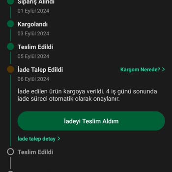 Dolap Yanlış Numara Ve Eksik İade Sorunu