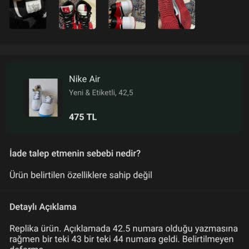 Dolap Yanlış Numara Ve Eksik İade Sorunu