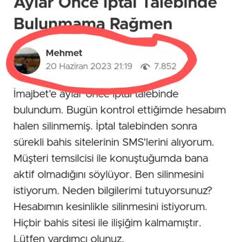 İmajbet Halen Hesabımı Aktif Tutuyor