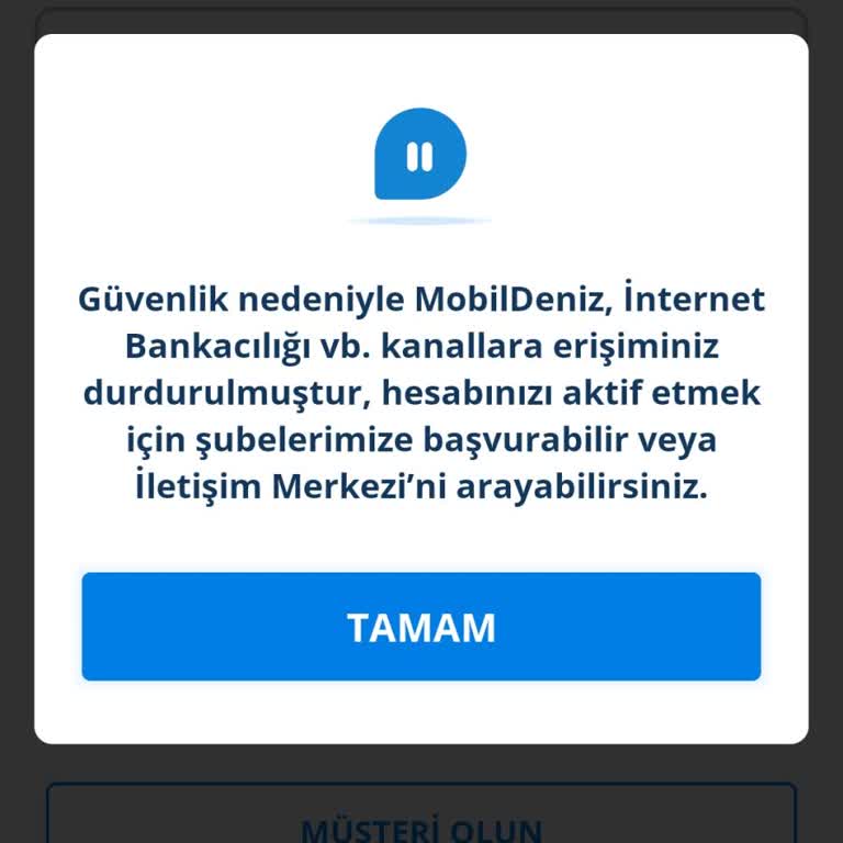Denizbank Erişim Engeli Kaldırmıyorlar Böyle Bir Saçmalık Olamaz
