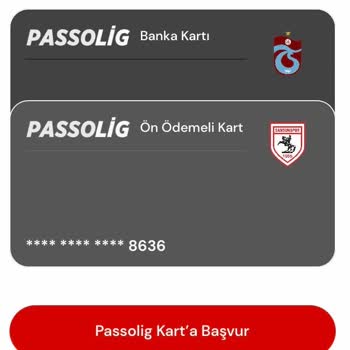 Passolig Farklı Logolu Takım Passosu