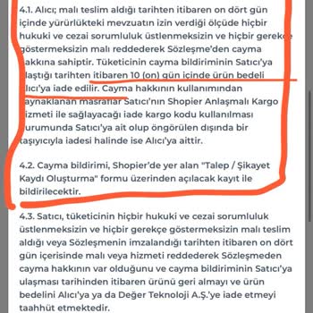 BG1 Sportive İptal Talebine Olumsuz Yanıt Veren Satıcı Hakkında Şikayet