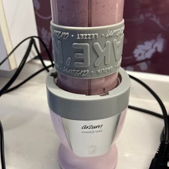 Arzum Shaken Take Fişe Takılır Takılmaz Çalışıyor, Çıkarınca Duruyor!