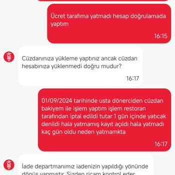 Tıkla Gelsin Ücret İademi Yapmıyor