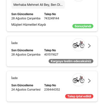 Hepsiburada Ürünü Firmaya İade Etmiyor