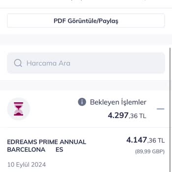 eDreams Kredi Kartımdan Para Çekildi!
