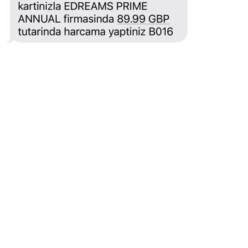 eDreams Kredi Kartımdan Para Çekildi!