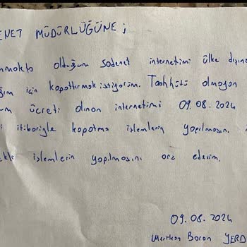 Sadenet İnternet Pişmanlığı Yeter