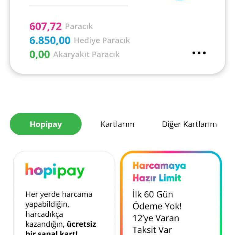 Hopi Paracık Limiti Nedir.