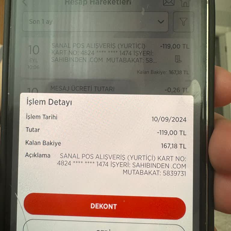 Sahibinden Hasar Sorguladım Parayı Çekti Sonuç Vermedi Hata Deyip Geçti