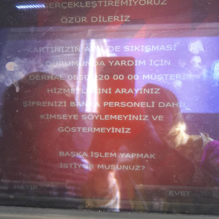 Ziraat Bankası Ziraat ATM Arızası