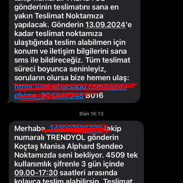 Trendyol Sendeo Kargo Firması Şikayet