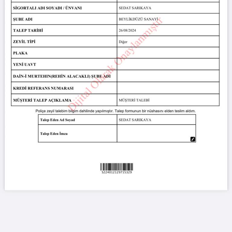 Sompo Para İademi Yapmıyor