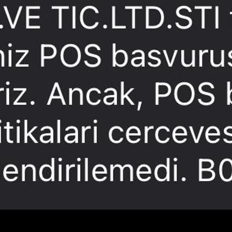 Enpara Pos Cihazını Uygun Görmüyormuş