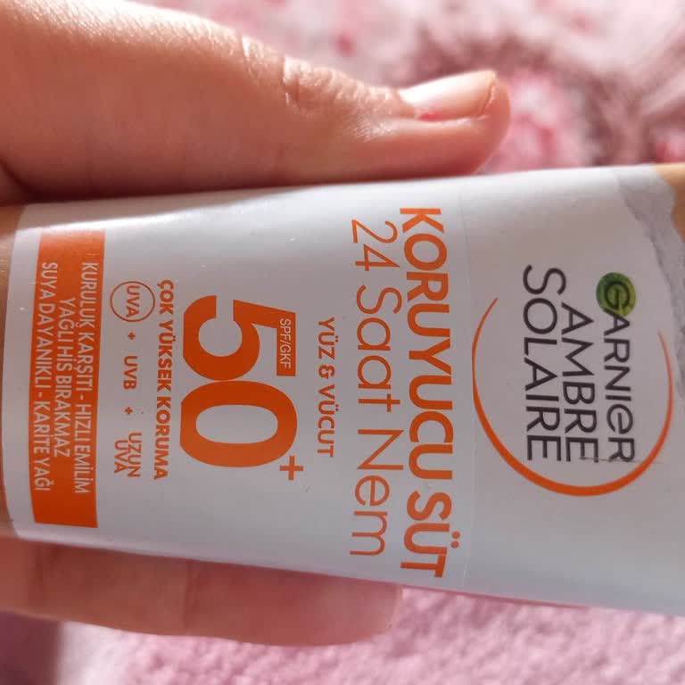 Garnier Güneş Kremi Şikayeti