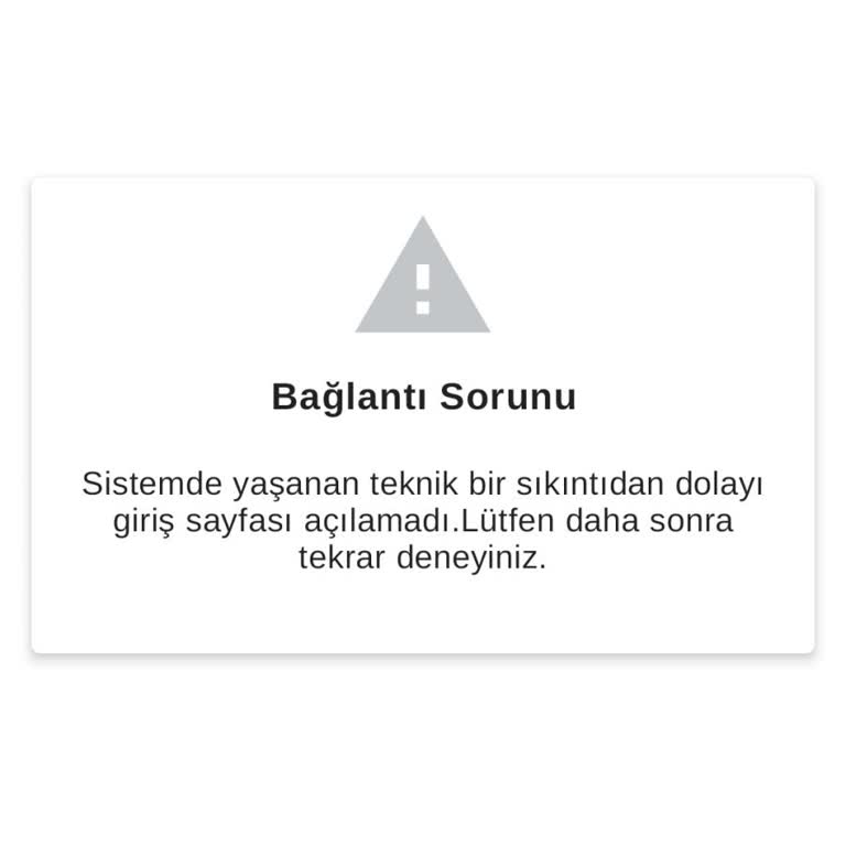 E-Devlet (Turkiye.gov.tr)Uygulamasına Giriş Yapamıyorum