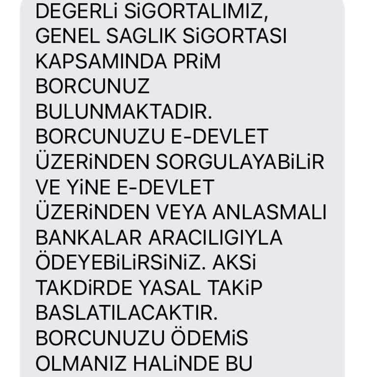 SSK GSS Sözde Prim Borcu