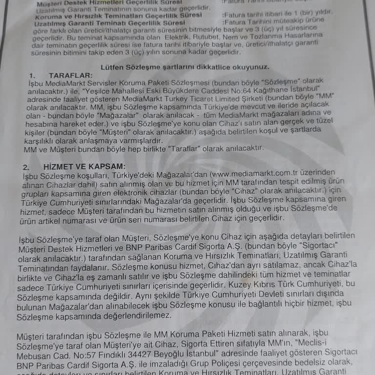 Media Markt Garanti Süresinin Vaktinden Önce Bittiğini İddia Eden Kurum