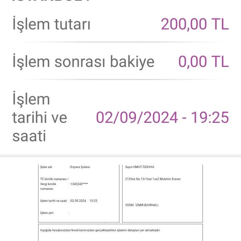 Tıkla Gelsin Sipariş İptali Para İadesi