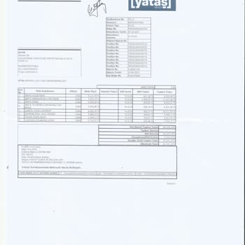 Yataş 25 Kere Bu Şikayeti Sayfalarındaki İletişim Bölümüne İlettim... Cevap