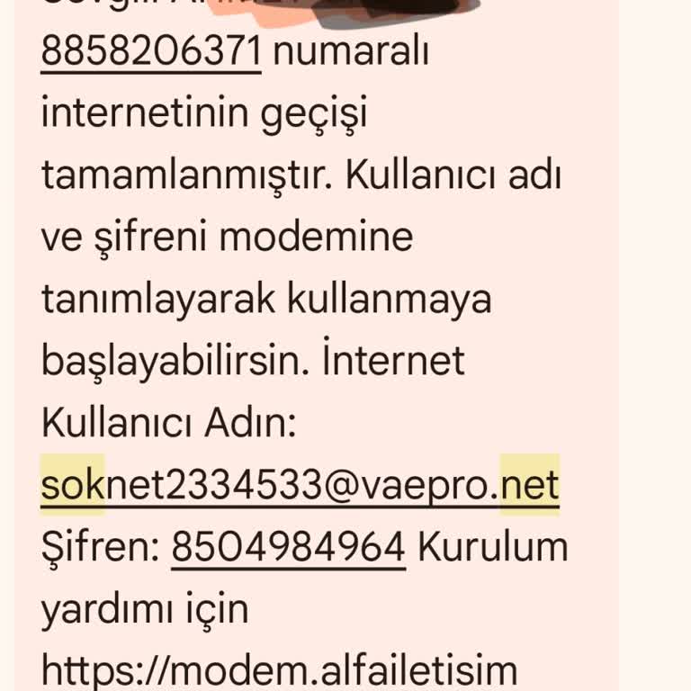 Şok Net İnternet Sorunu Yaşıyorum