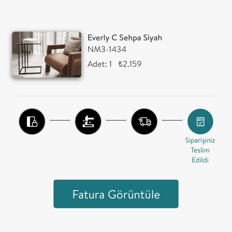 Vivense'den Sipariş Ettiğim Cam Sehpa Gönderilmedi Ve İade Yapılmadı!