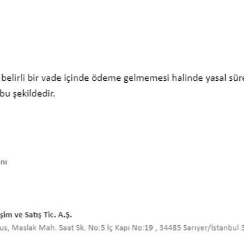 Ödemelerimizi Yapmayan Trendyol Firması